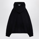 Bluza Balenciaga z tuszem niebieskie rękawy z kapturem