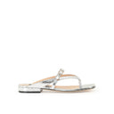 Sergio Rossi Crystal Flat Sandals