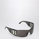 Balenciaga Bossy maschera occhiali da sole neri