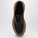 Alexander Mc Queen Black Leatle in pelle con Maxi Sole