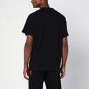 Alexander Mc Queen Black Cotton T Shirt With Print