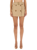Burberry mini grøft nederdel