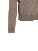 Pull de broderie de logo Saint Laurent