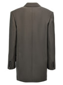 Saint Laurent Gabardine Double Blazer
