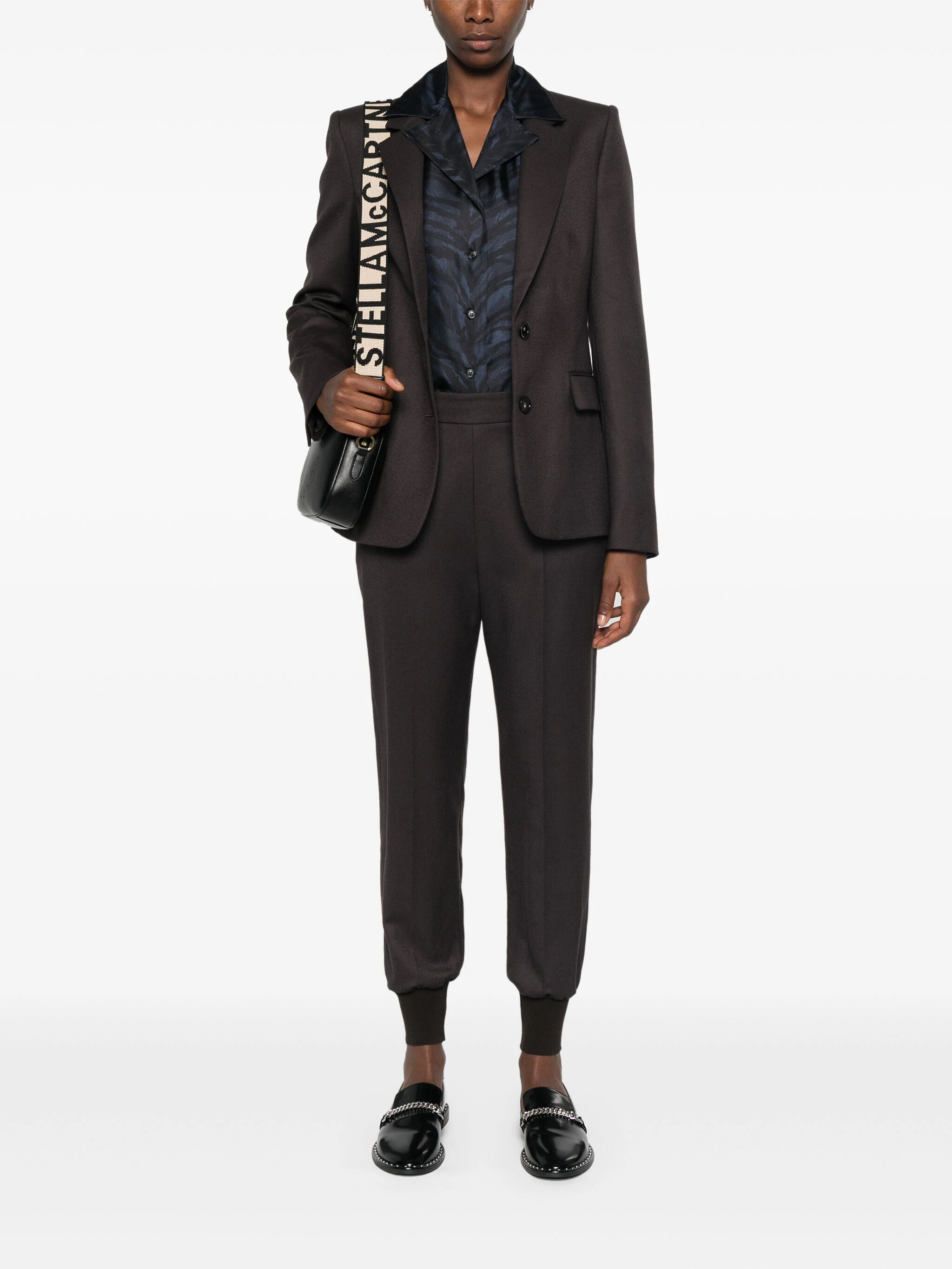 Stella Mc Cartney Wool Tapered Trousers