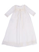 Paz Rodriguez Woven Newborn Long Dress "Paz V26"
