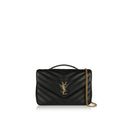Saint Laurent Loulou Bolso de cuero grande