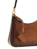 Stella Mccartney Openwork Logo Shoulder Bag