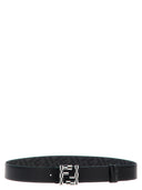 Fendi 'quadratischer FF' reversibler Gürtel