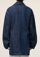 Ami Veste Trabajador Avec Etiqueta Patrimonio Ami Paris