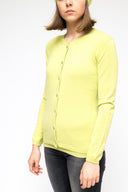 La Rose La Rose Cardigan Cashmere Asparagus