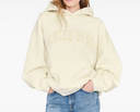 Anine Bing Harvey Sweatshirt Washed Cream
