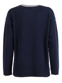 Kangra Cashmere Girocollo Boxing Intarsio Rombo+Lurex
