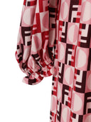 Fendi Jr Abito Vaiella Ff Dam