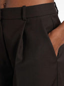 Anine Bing Trent Trouser Deep Brown