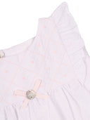 Paz Rodriguez Set Woven Newborn Dress 004 153393 + Knickers 017 153392 "Alaia"