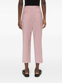 Rick Owens Pressed Creased Wool Trousers