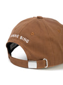 Anine Bing Jeremy Baseball Cap Dark Camel