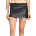 Prada Leather Mini Skirt