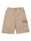 Fendi Jr Bermuda Eavy Gabardine