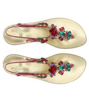 Paolo Ferrara Fuchsia Thong Sandal
