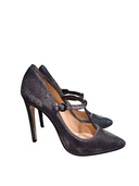 La Rose Lurex Pointed Pumps