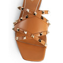 Valentino Garavani Valentino Garavani Rockstud Leather Flat Sandals