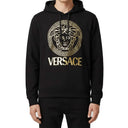Versace Versace Gold Medusa Logo Hoodie