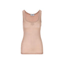 Top de logotipo de Prada sin mangas