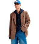 Essentiel Antwerp Irbara Brown Single Breasted Blazer