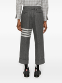 Thom Browne Low Rise Drop Crotch Tailored Trousers