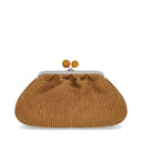Max Mara Weekend Pasticcino Fortuna Medium Brown Clutch