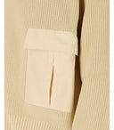 Mm Max Mara Libero Cream Cardigan
