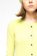 La Rose La Rose Cardigan Cashmere Asparagus