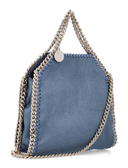 Stella McCartney Falabella Tiny Bag Eco Shaggy Deer MIT/hellgoldfarbener Kette