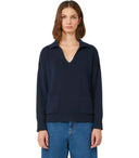 Max Mara Weekend Saloon Bluo Polo tröja