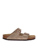 Birkenstock Arizona Taupe, Suede Leather, S