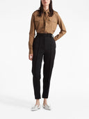 Prada Prada High Waist Skinny Cut Trousers