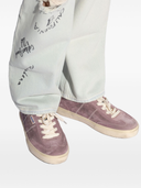 Golden Goose Soul Star Suede Lace Up Sneakers