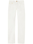 Palm Angels Monogram Straight Leg Jeans