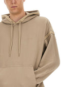 Helmut Lang Sweat-shirt Logo broderie