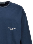 Stone Island Logo Print Sweatshirt