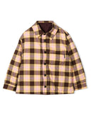 Palm Angels Check Padded Reversible Shirt