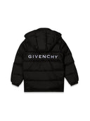Givenchy Long Down Jacket con capucha