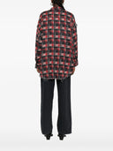 R13 Reversible Shredded Seam Drop Neck Shirt