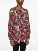 R13 Printed Oversized Sweater