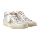 Mid Star Sneakers Golden Goose Deluxe Brand Leather Silver
