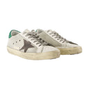 Superstar -Sneaker Golden Goose Deluxe Marke Leder Silber