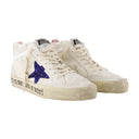 Mid Star Sneakers Golden Goose Deluxe Brand Leather White