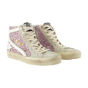Slide Sneakers Golden Goose Deluxe Brand Leather Purple